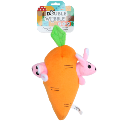 Picture of Double Wobble Carrot Conejos 32cm