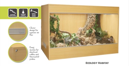 Picture of Komodo Ecology Habitat Terrarium 86x49x43cm