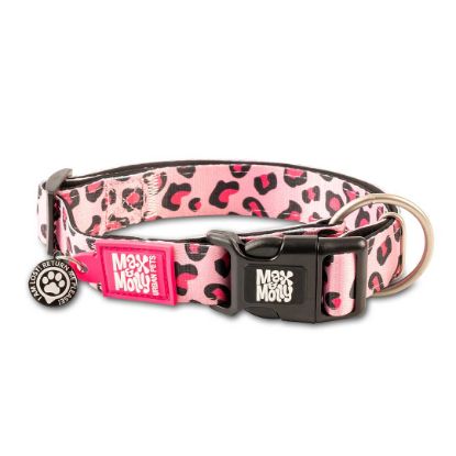 Billede af Smart ID Hálsband - Leopard Pink XS