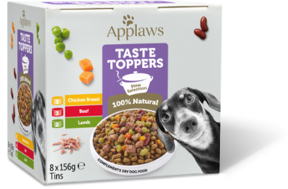 Billede af Applaws Hunda Toppers - Súpan Ymiskt 8x156g