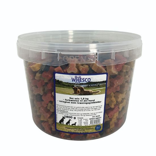 Billede af Whesco Lucky Snack 9er mix 3,5kg