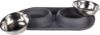 Billede af FEEDING BOWL DUO DINNER GRAFA DARK GREY DIAMETER 1