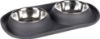 Billede af FEEDING BOWL DUO DINNER GRAFA DARK GREY DIAMETER 1