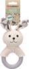 Billede af TOY PUPPY RABBO RABBIT WITH RING WHITE 10x6,5x21,2