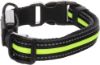 Billede af Dog Collar Flitzy Black & Yellow S 30-40cm 20mm