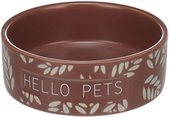 Billede af FEEDING AND DRINKING BOWL HAMSTER LEAFS ROUND BROW