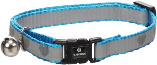 Billede af Hálsband v./endurskin, Minx, Blátt, 20-34cm 10mm