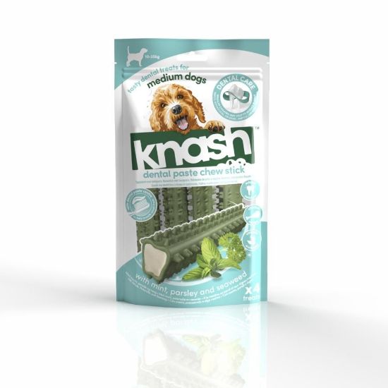 Billede af Knash Dental Chew Mint, M, 4 stk