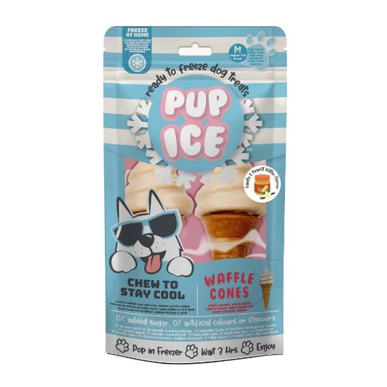 Picture of Pup Ice Vaffelis Vanilju/Peanut Butter 2 stk