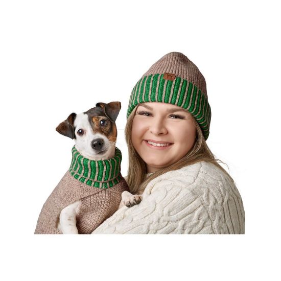 Billede af Hunter, Sett til hund og eigara, Grønt/Beige, 40cm
