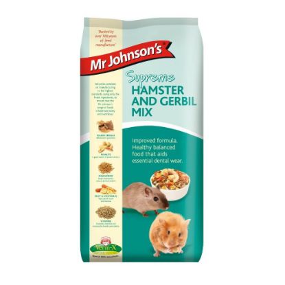 Billede af Mr. J Supreme Hamstrara & Ørkenrottu fóður 900g