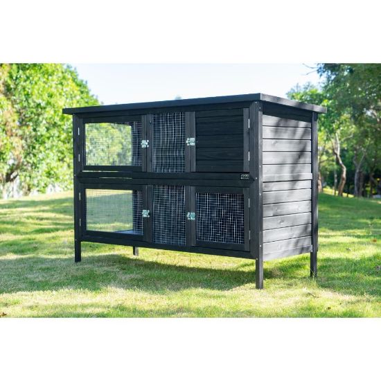 Billede af Nordic Paws, Dubult Kaninbúr XXL, 152x63x100 cm