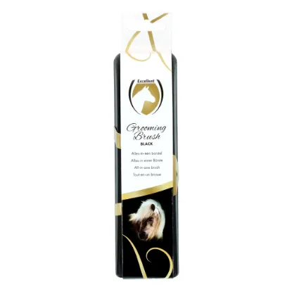 Billede af Excellent Horse Grooming Brush L Black