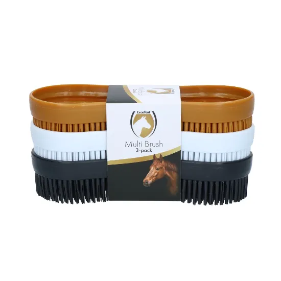 Billede af Excellent Horse Multi Brush 3-pack