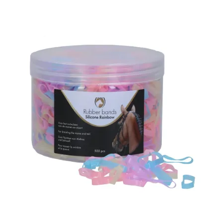 Billede af Excellent Horse Rubber Bands Silicone Rainbow