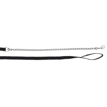 Billede af Lead rope with chain black 250 cm