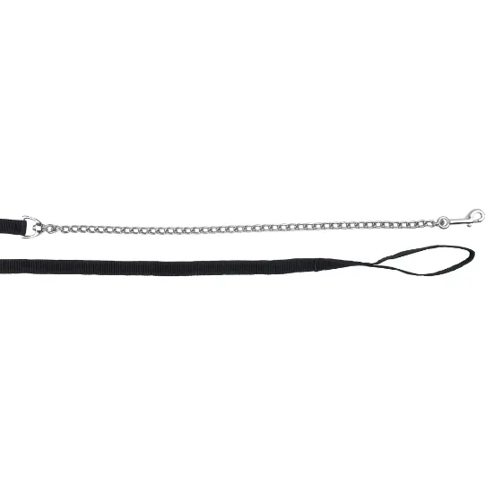 Billede af Lead rope with chain black 250 cm