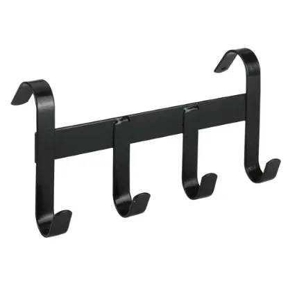 Billede af Bridle Bracket metal with 4 hooks to hang up black