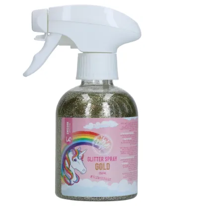 Billede af Lucky Horse Unicorn Glitter Spray Gold