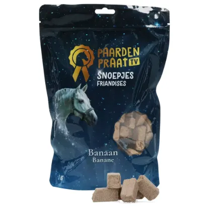 Billede af Paardenpraat góðbitar banan 1kg
