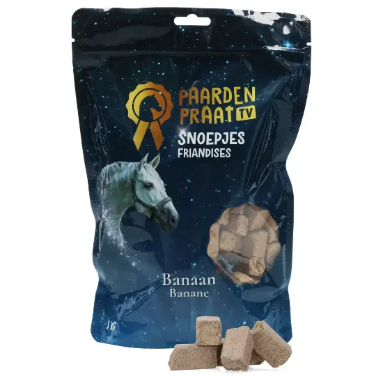 Billede af Paardenpraat góðbitar banan 1kg
