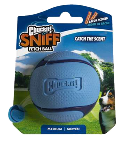 Billede af Chuckit Sniff Fetch Ball Bláur v/Beykon M