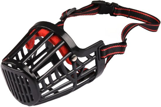 Billede af Munnkurv Silas L Svart 31cm 38-52cm