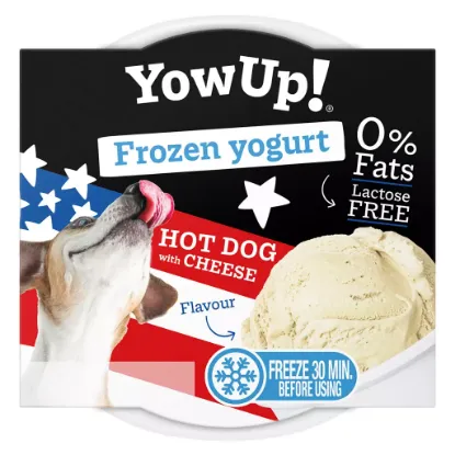 Billede af YowUp Dog Frozen Yoghurt Hotdog & Cheese 110g