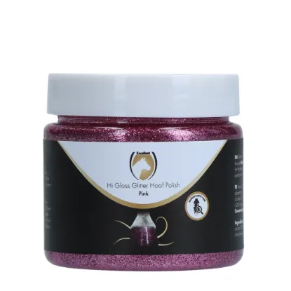 Billede af Excellent Horse Hi Gloss Glitter Hógva Lakk Pink