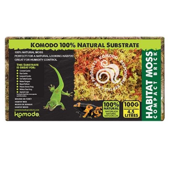 Billede af Komodo Habitat Mosi Blokkur 100g