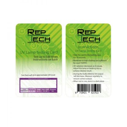 Billede af Reptech UVB mátara kort