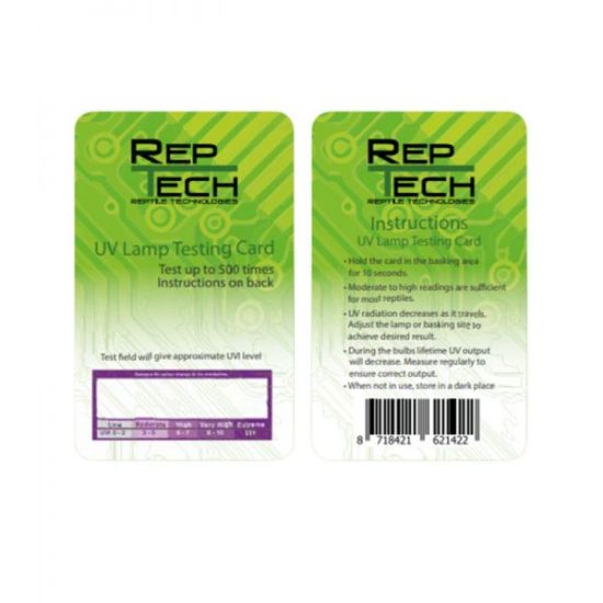 Billede af Reptech UVB mátara kort