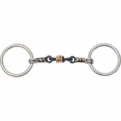 Billede af Horseguard Sweet Iron 3-deil Meil  11,5 cm 13mm