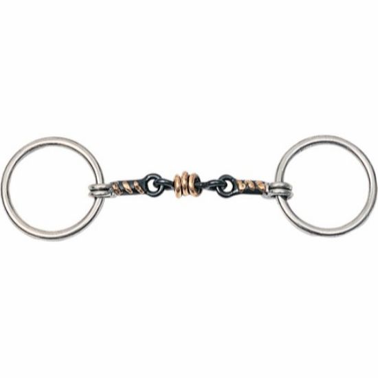 Billede af Horseguard Sweet Iron 3-deil Meil  11,5 cm 13mm