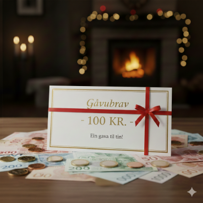 Billede af Gávubræv á 100 kr
