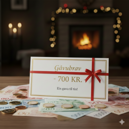 Billede af Gávubræv á 700 kr
