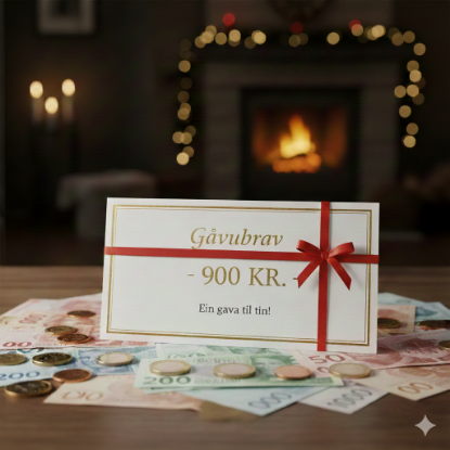 Billede af Gávubræv á 900 kr