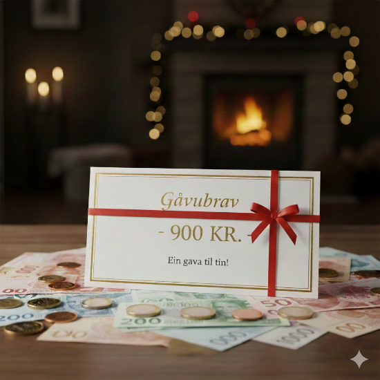 Billede af Gávubræv á 900 kr