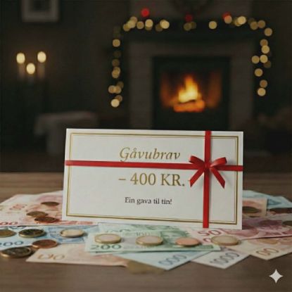 Billede af Gávubræv á 400 kr
