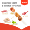 Billede af Wanpy Dog Chewy triple Chunk Kabobs