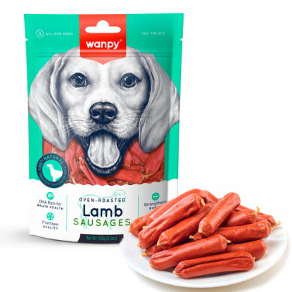 Billede af Wanpy Dog Lamb Pylsur 100g
