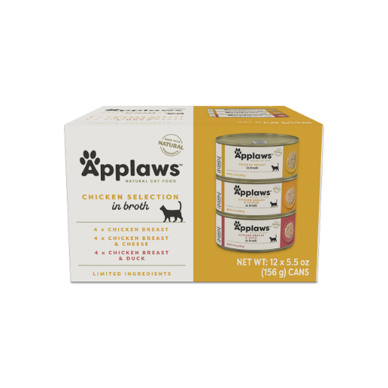 Billede af Applaws Vátfóður Høsnarunga Ymisk sløg 12x70g