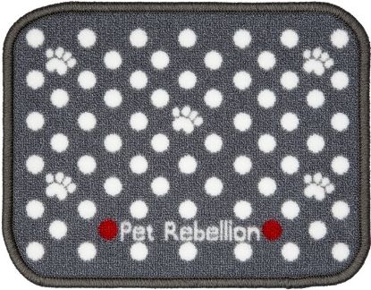 Billede af Dinner Mate Dotty Grey 40x60 cm.