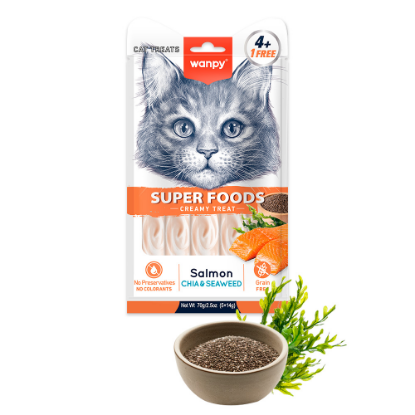 Picture of Wanpy Superfoods Creamy Lickable Laksur v/Chia 70g