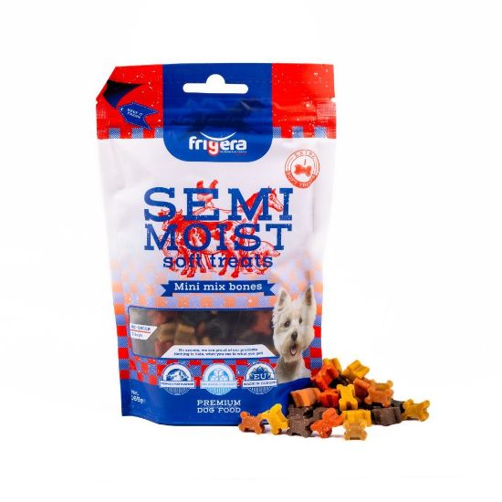 Billede af Semi-Moist Soft Mini Mix Bones 165 g