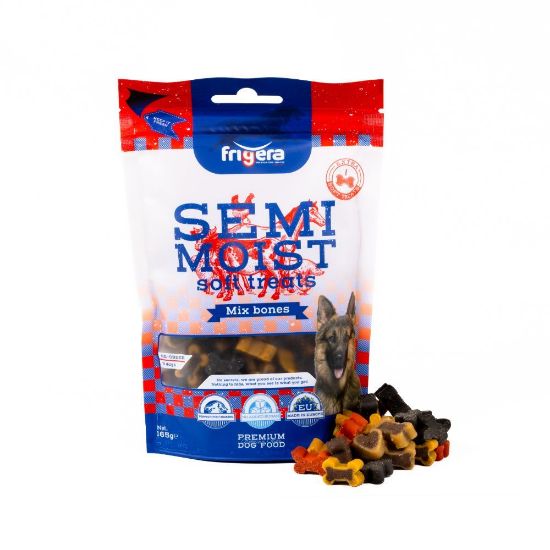 Billede af Semi-Moist Soft Mix Bones 165 g