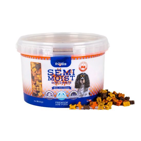 Billede af Semi-Moist Soft Mini Mix Bones 1800 g