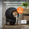 Billede af Ecom Smartspin Auto Litter Box, sort