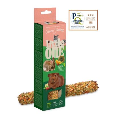 Billede af Little One Green valley Sticks m. frugt, 1x180g