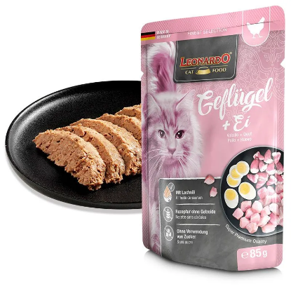 Billede af Leonardo Vátfóður v/Høsnarunga & Egg 85gr